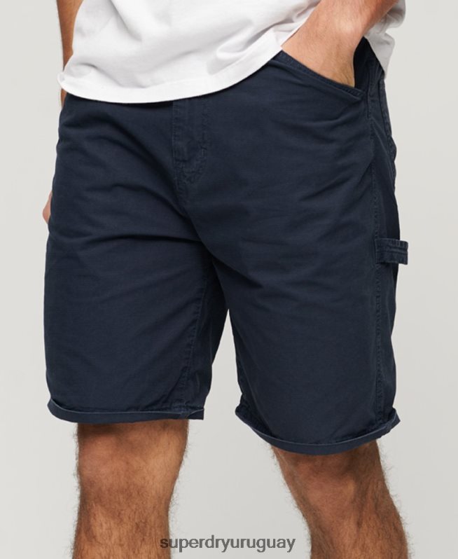 uy Superdry hombres pantalones cortos de carpintero Armada DT2N8Z45 ropa