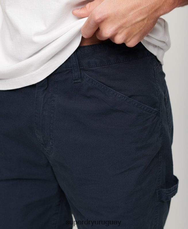 uy Superdry hombres pantalones cortos de carpintero Armada DT2N8Z45 ropa
