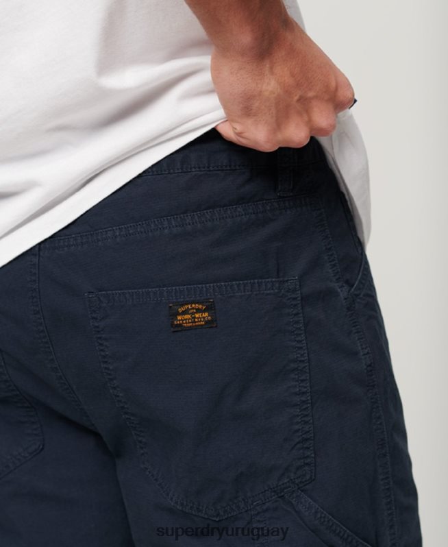 uy Superdry hombres pantalones cortos de carpintero Armada DT2N8Z45 ropa