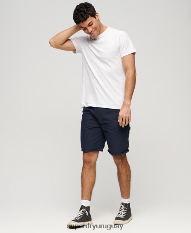 uy Superdry hombres pantalones cortos de carpintero Armada DT2N8Z45 ropa