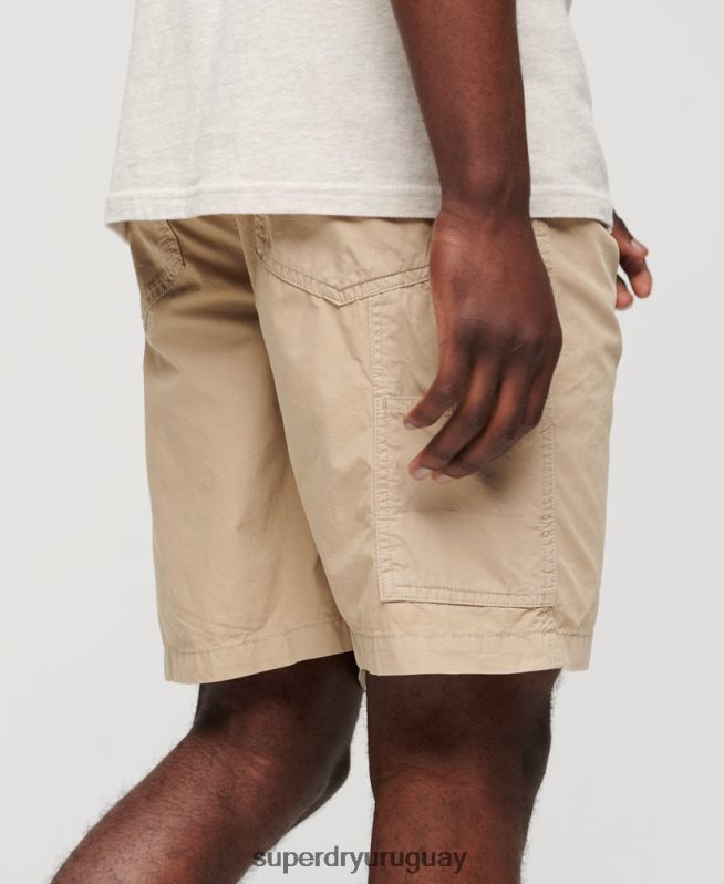uy Superdry hombres pantalones cortos de carpintero broncearse DT2N8Z120 ropa