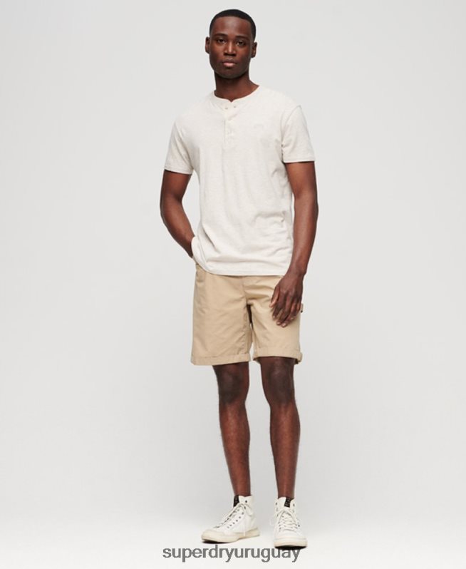 uy Superdry hombres pantalones cortos de carpintero broncearse DT2N8Z120 ropa