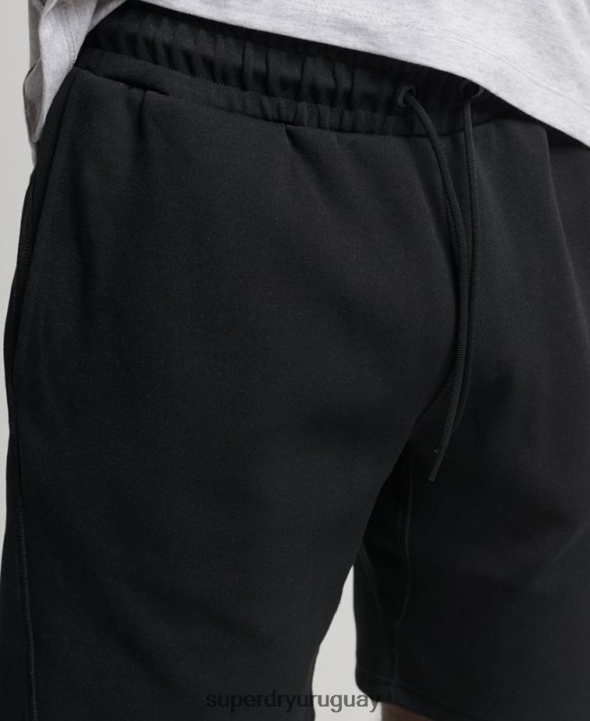uy Superdry hombres pantalones cortos de tecnología de código negro DT2N8Z313 ropa