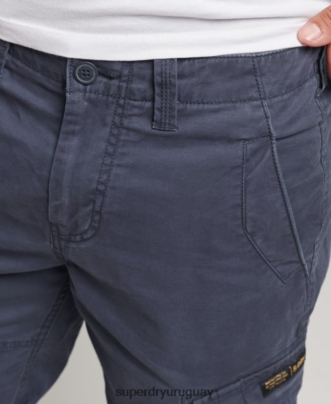 uy Superdry hombres shorts cargo con núcleo de algodón orgánico Armada DT2N8Z265 ropa