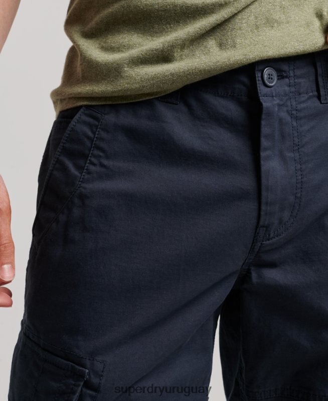 uy Superdry hombres shorts cargo con núcleo de algodón orgánico Armada DT2N8Z75 ropa