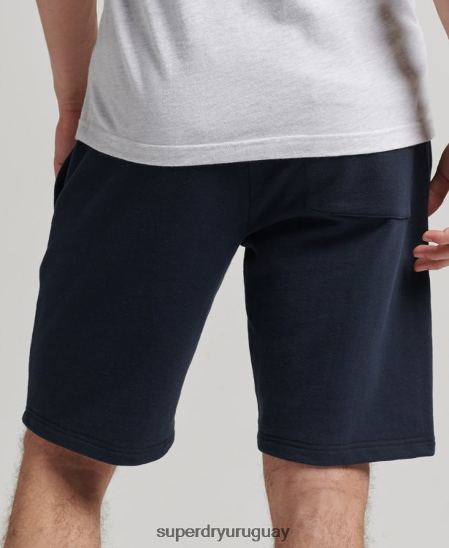 uy Superdry hombres shorts de algodón orgánico con logo vintage Armada DT2N8Z310 ropa