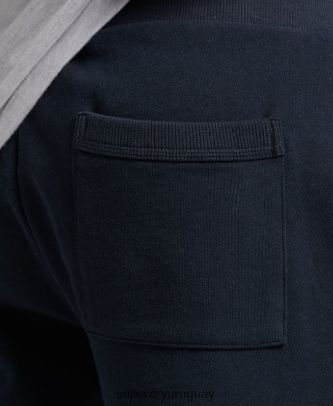 uy Superdry hombres shorts de algodón orgánico con logo vintage Armada DT2N8Z310 ropa