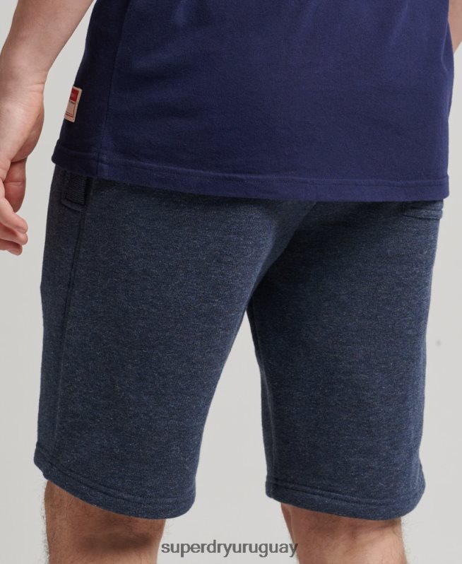 uy Superdry hombres shorts de algodón orgánico con logo vintage Armada DT2N8Z311 ropa