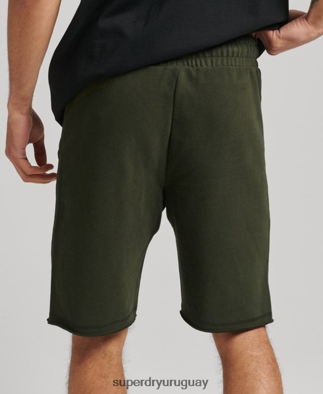 uy Superdry hombres shorts deportivos code core caqui DT2N8Z359 ropa