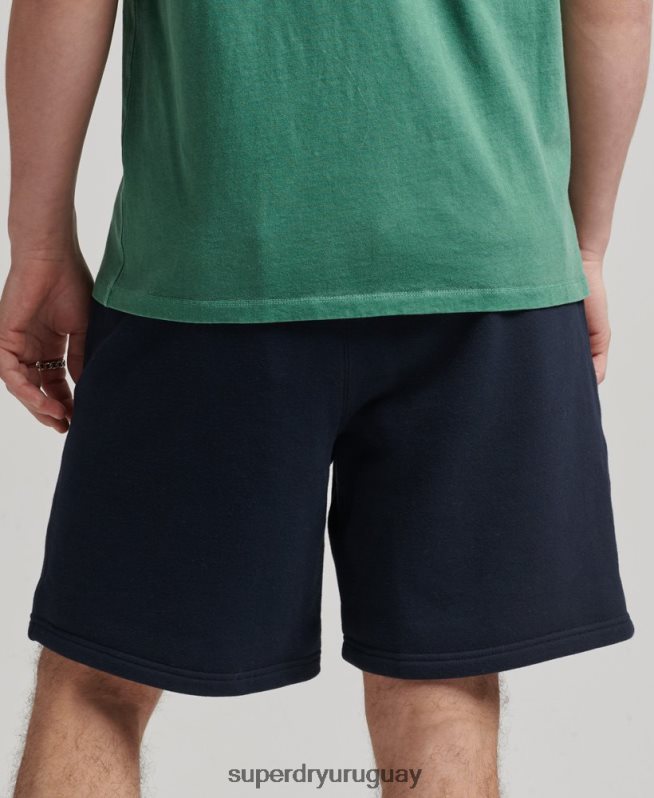 uy Superdry hombres shorts deportivos con aplique de código Armada DT2N8Z380 ropa