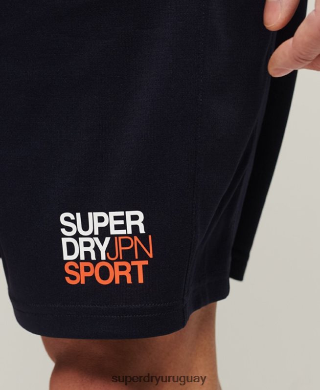 uy Superdry hombres shorts holgados básicos Armada DT2N8Z1406 ropa