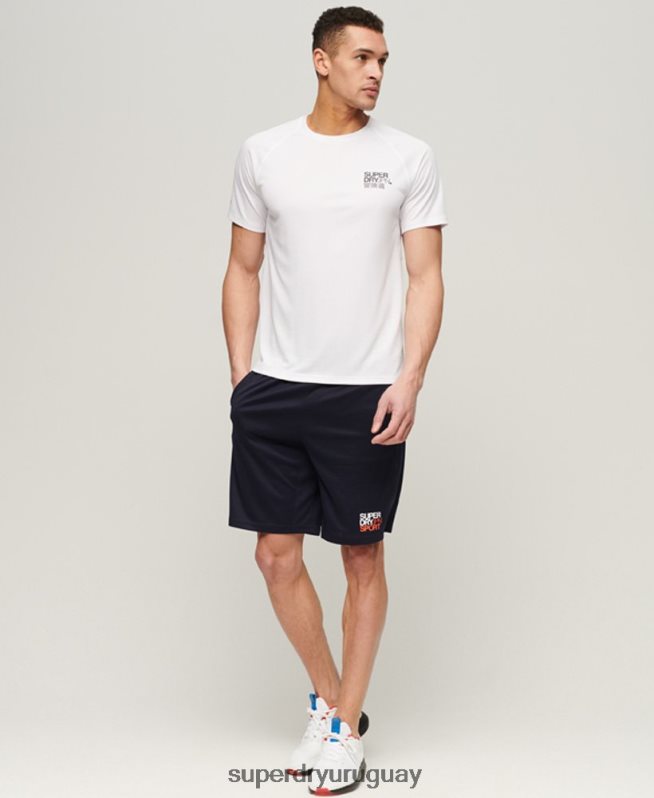 uy Superdry hombres shorts holgados básicos Armada DT2N8Z1406 ropa