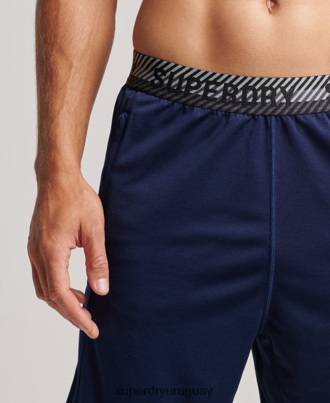 uy Superdry hombres shorts holgados básicos Armada DT2N8Z317 ropa
