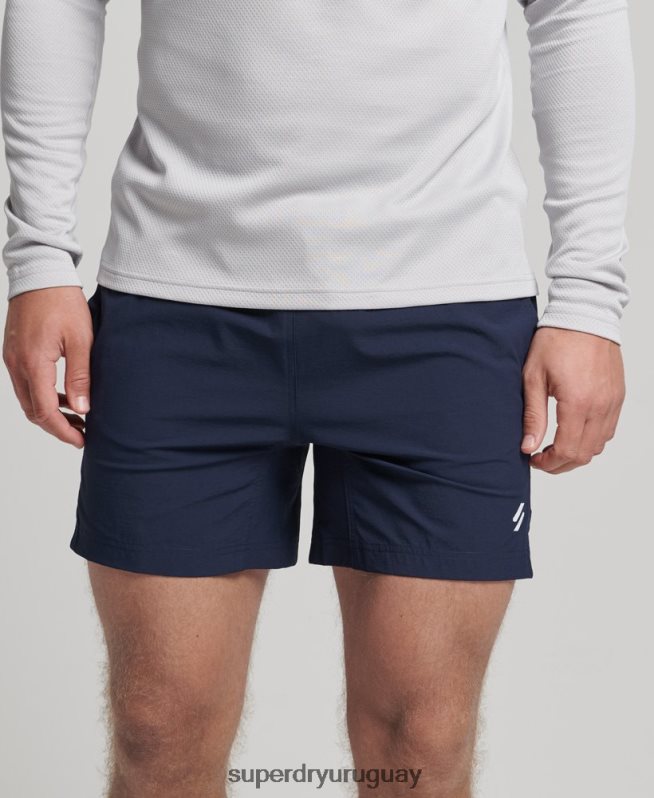 uy Superdry hombres shorts multideporte core Armada DT2N8Z5385 ropa