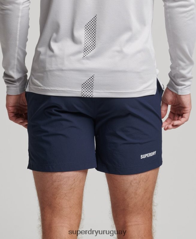 uy Superdry hombres shorts multideporte core Armada DT2N8Z5385 ropa