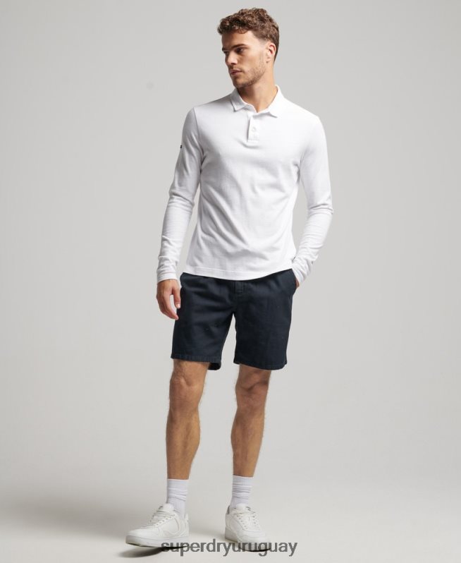 uy Superdry hombres shorts vintage sobreteñidos Armada DT2N8Z257 ropa