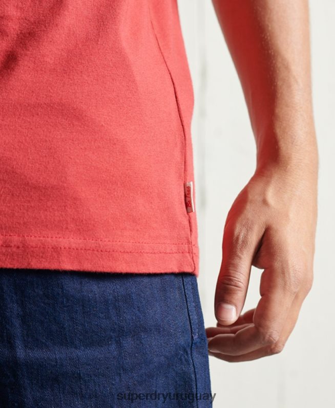 uy Superdry hombres playera seca con gráfico de edición limitada rojo DT2N8Z4981 ropa