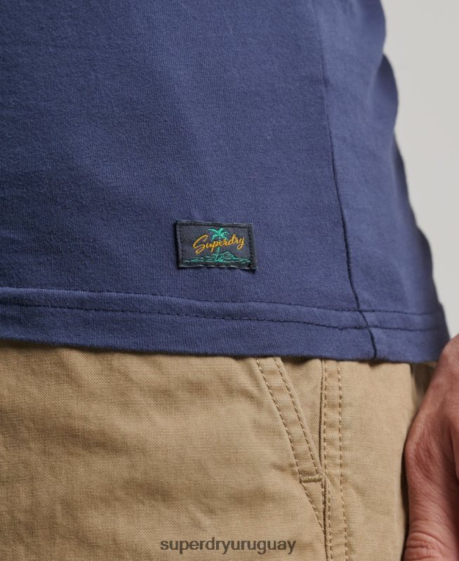 uy Superdry hombres top de tirantes clásico terreno vintage Armada DT2N8Z1503 ropa