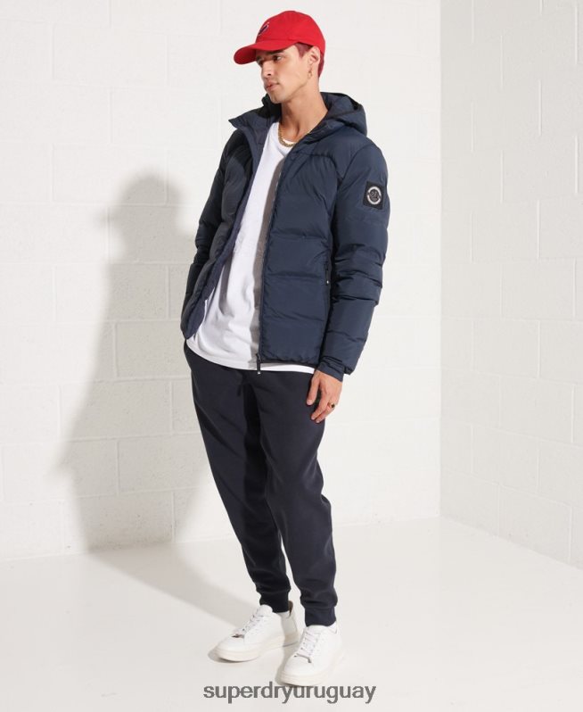 uy Superdry hombres Chaqueta cortavientos Expedition Down SD Armada DT2N8Z4665 ropa