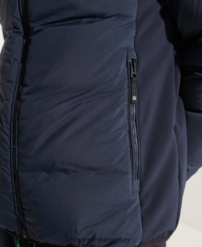uy Superdry hombres Chaqueta cortavientos Expedition Down SD Armada DT2N8Z4665 ropa