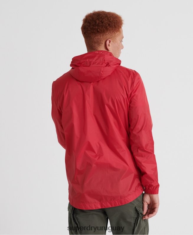 uy Superdry hombres caja empacable costa afuera rojo DT2N8Z1186 ropa