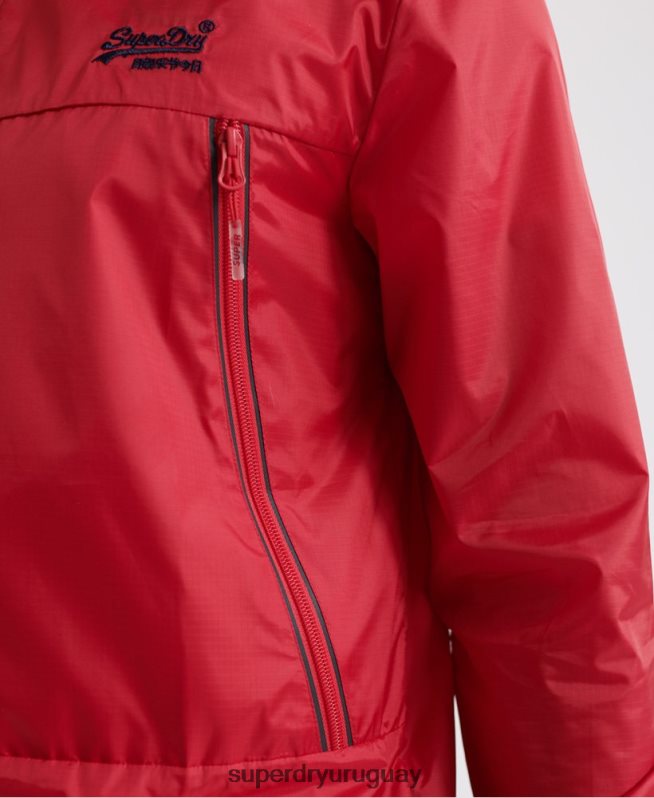 uy Superdry hombres caja empacable costa afuera rojo DT2N8Z1186 ropa