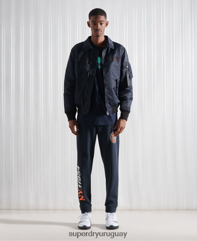 uy Superdry hombres chamarra bomber energía ma2 Armada DT2N8Z4757 ropa