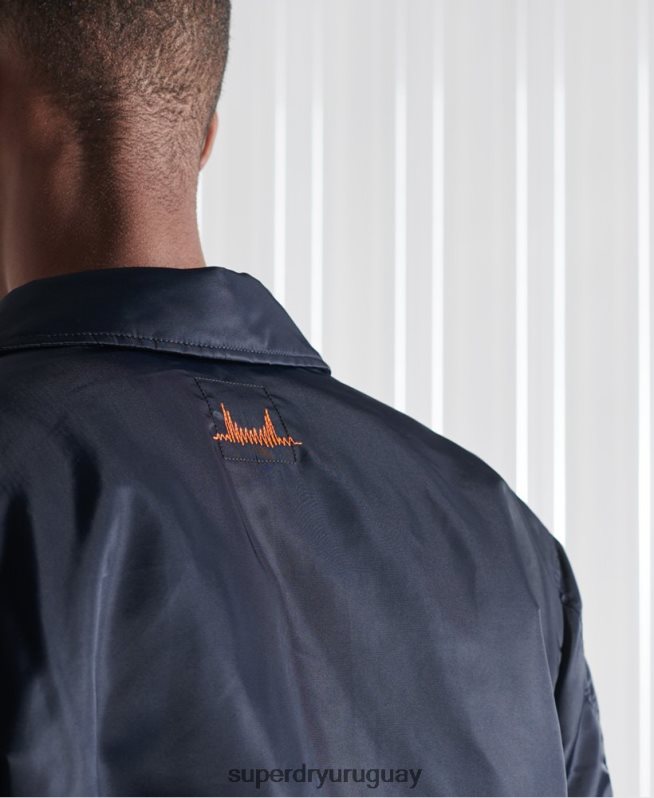 uy Superdry hombres chamarra bomber energía ma2 Armada DT2N8Z4757 ropa
