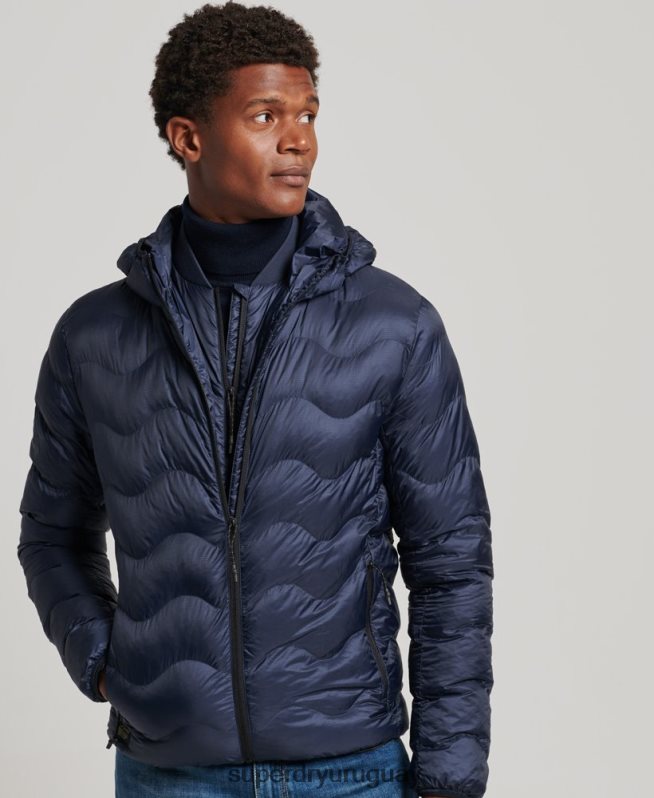 uy Superdry hombres chamarra con capucha Armada DT2N8Z4699 ropa