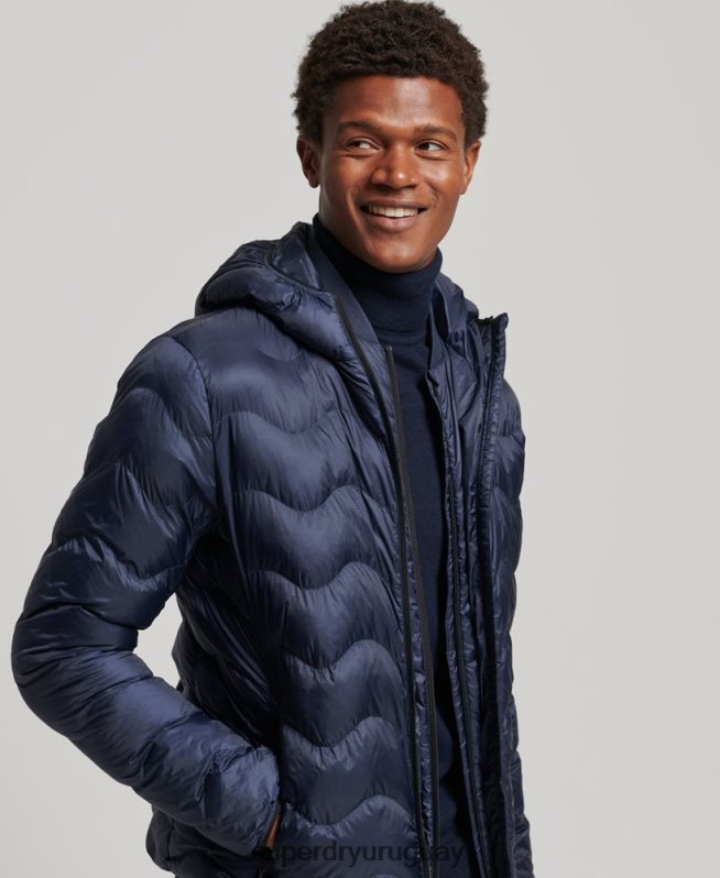 uy Superdry hombres chamarra con capucha Armada DT2N8Z4699 ropa
