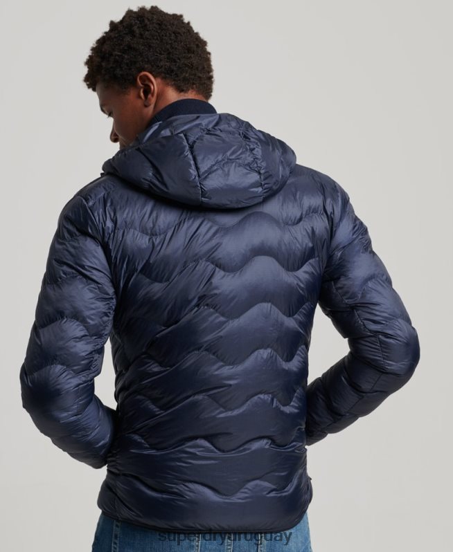 uy Superdry hombres chamarra con capucha Armada DT2N8Z4699 ropa
