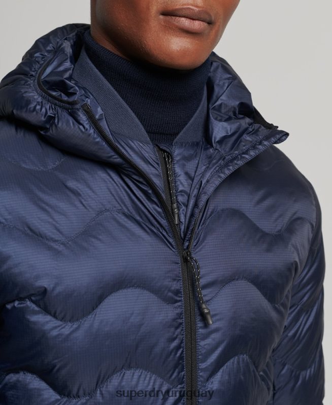 uy Superdry hombres chamarra con capucha Armada DT2N8Z4699 ropa