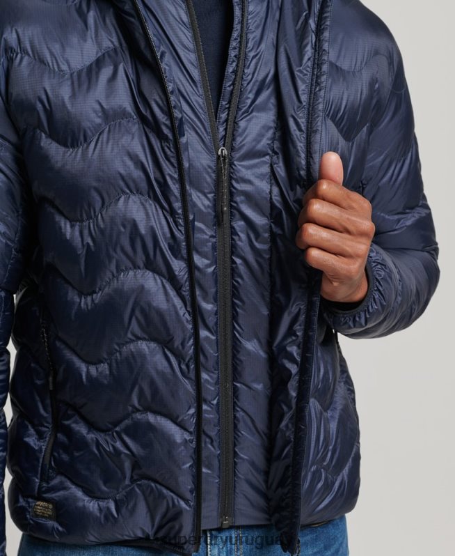 uy Superdry hombres chamarra con capucha Armada DT2N8Z4699 ropa