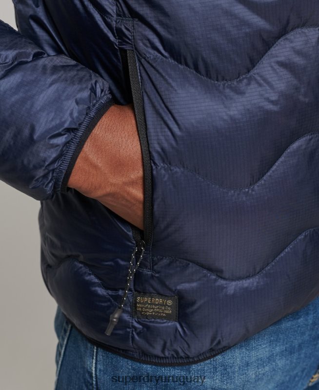 uy Superdry hombres chamarra con capucha Armada DT2N8Z4699 ropa