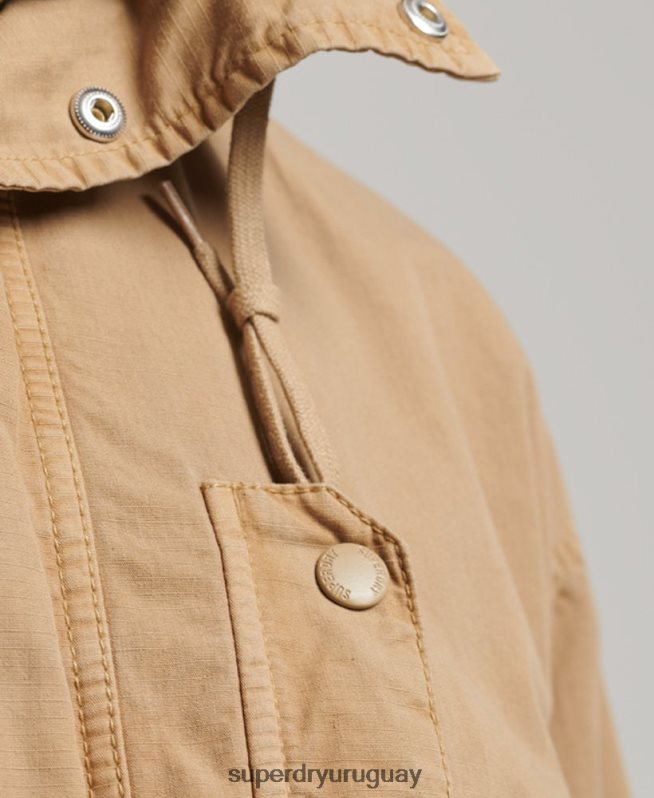 uy Superdry hombres chamarra de cubierta con capucha broncearse DT2N8Z932 ropa