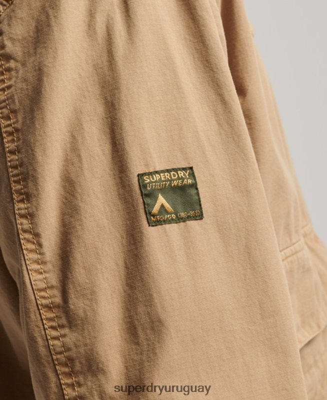 uy Superdry hombres chamarra de cubierta con capucha broncearse DT2N8Z932 ropa