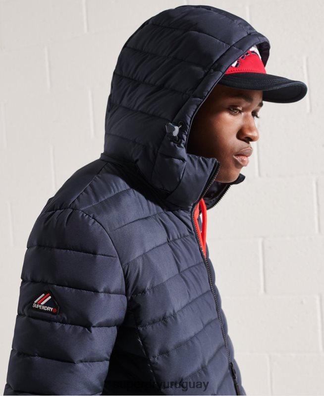 uy Superdry hombres chamarra fuji con capucha Armada DT2N8Z4668 ropa