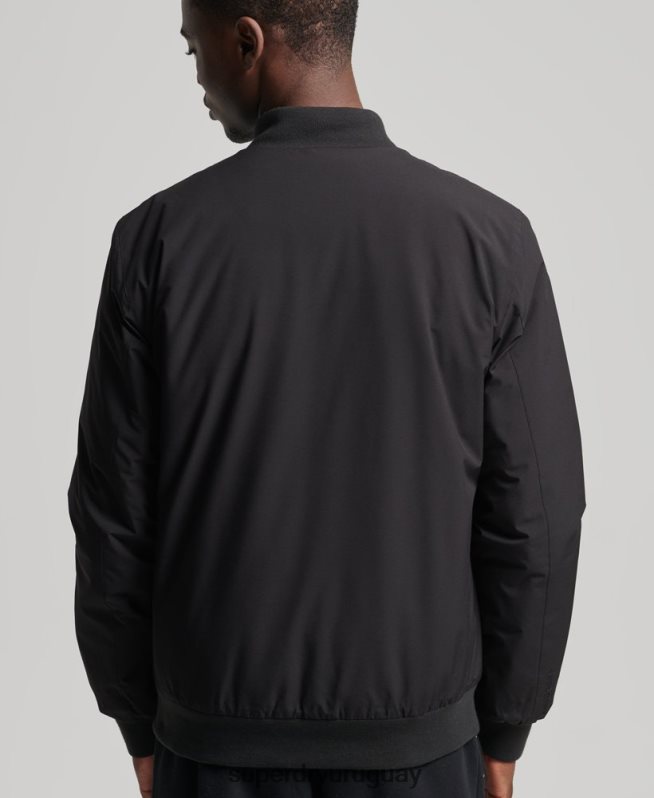 uy Superdry hombres chamarra harrington de entrenamiento de código negro DT2N8Z1109 ropa