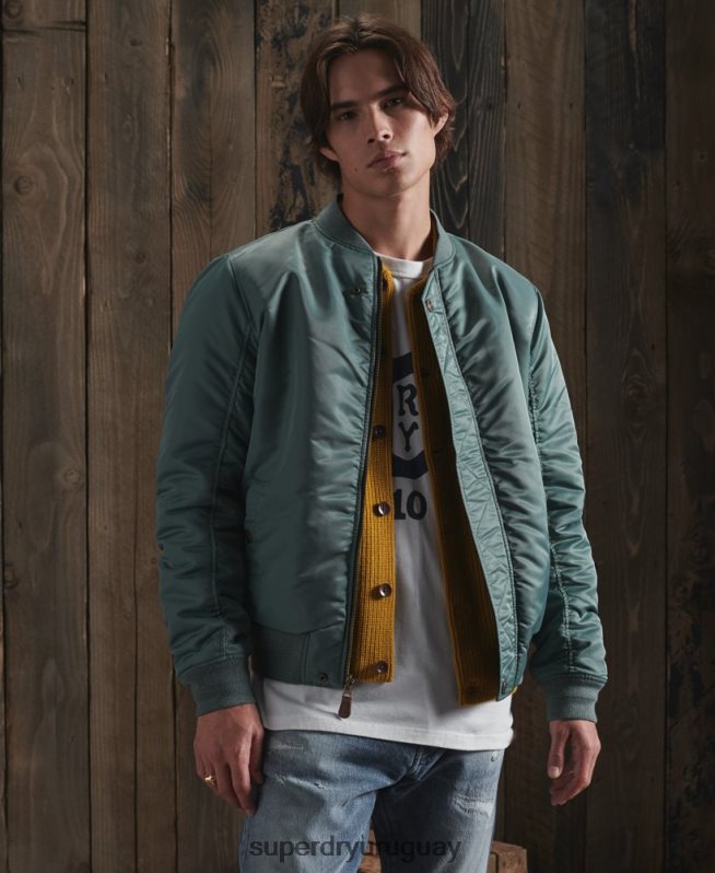 uy Superdry hombres chamarra reversible dry edición limitada negro DT2N8Z4770 ropa