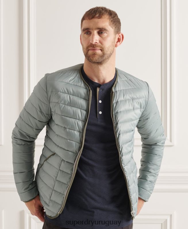 uy Superdry hombres chaqueta 3 en 1 m65 verde DT2N8Z4606 ropa