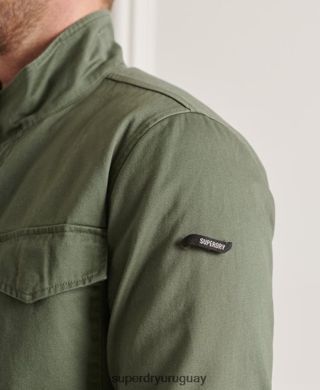 uy Superdry hombres chaqueta 3 en 1 m65 verde DT2N8Z4606 ropa