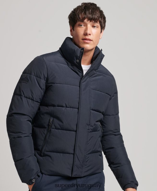 uy Superdry hombres chaqueta acolchada retro Armada DT2N8Z4561 ropa