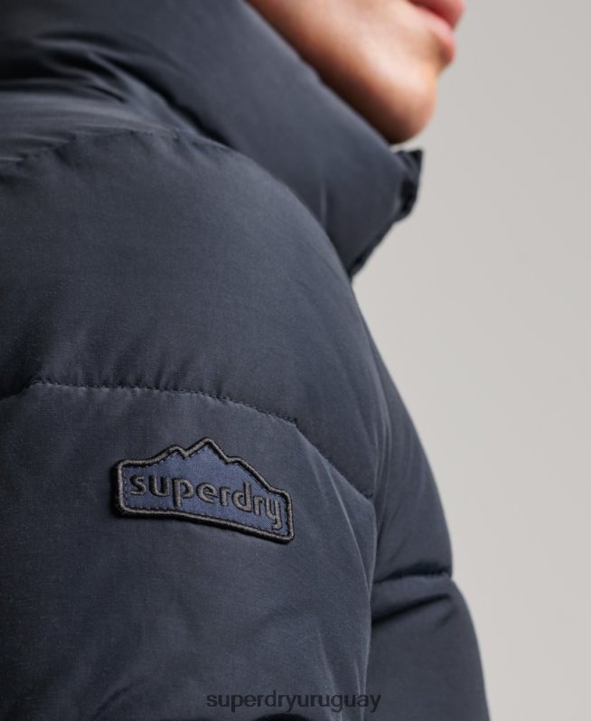 uy Superdry hombres chaqueta acolchada retro Armada DT2N8Z4561 ropa