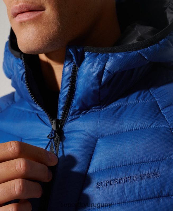 uy Superdry hombres chaqueta aislante clean pro Armada DT2N8Z4634 ropa
