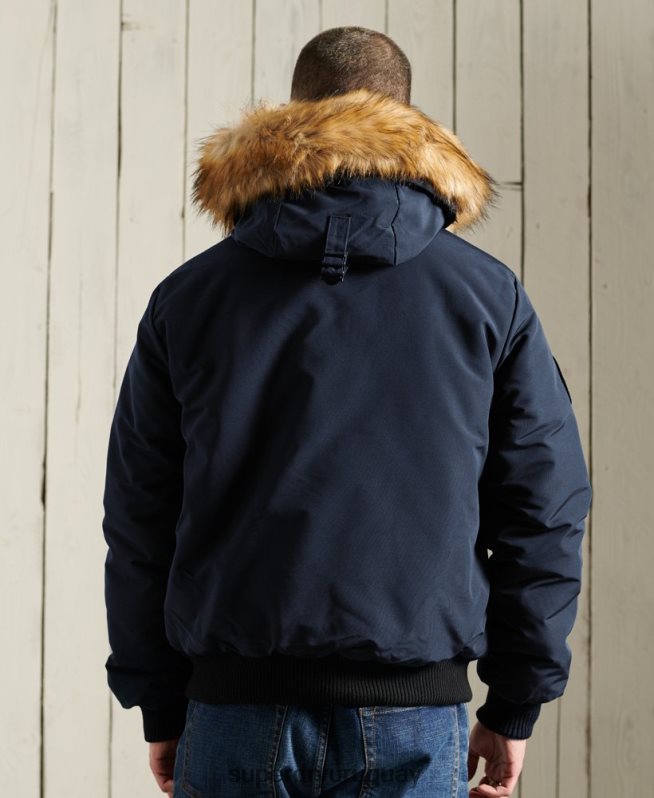 uy Superdry hombres chaqueta bomber everest Armada DT2N8Z1085 ropa