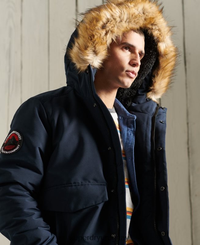 uy Superdry hombres chaqueta bomber everest Armada DT2N8Z1085 ropa