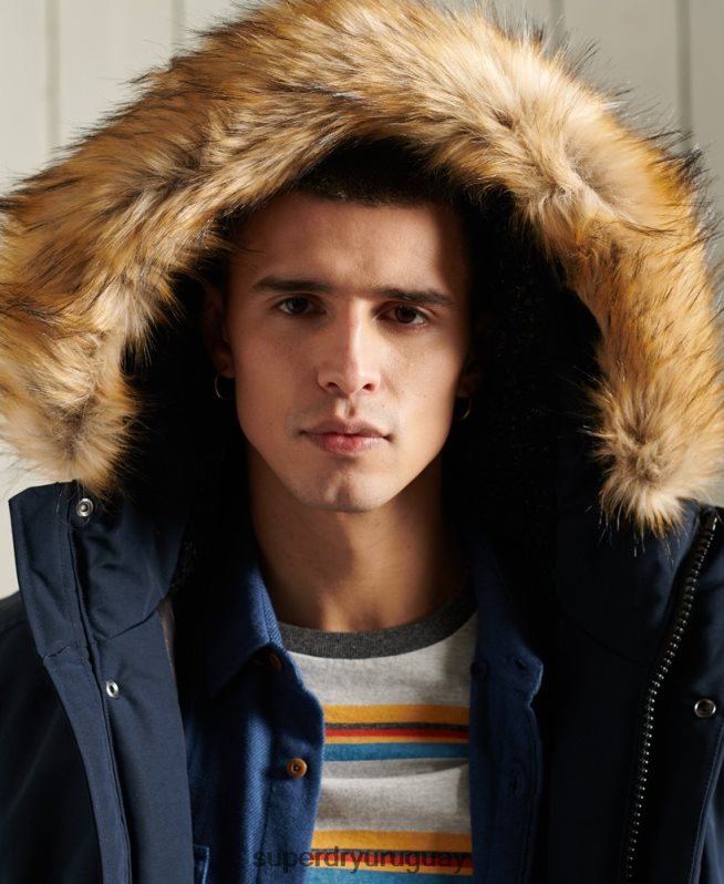 uy Superdry hombres chaqueta bomber everest Armada DT2N8Z1085 ropa