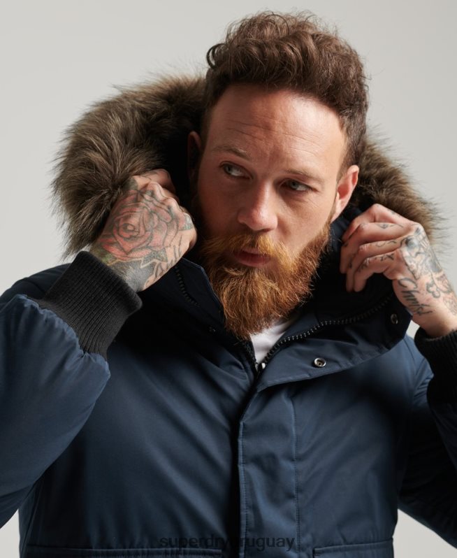 uy Superdry hombres chaqueta bomber everest Armada DT2N8Z4500 ropa