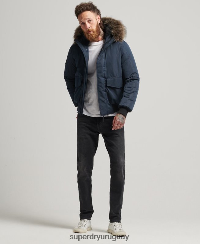 uy Superdry hombres chaqueta bomber everest Armada DT2N8Z4500 ropa