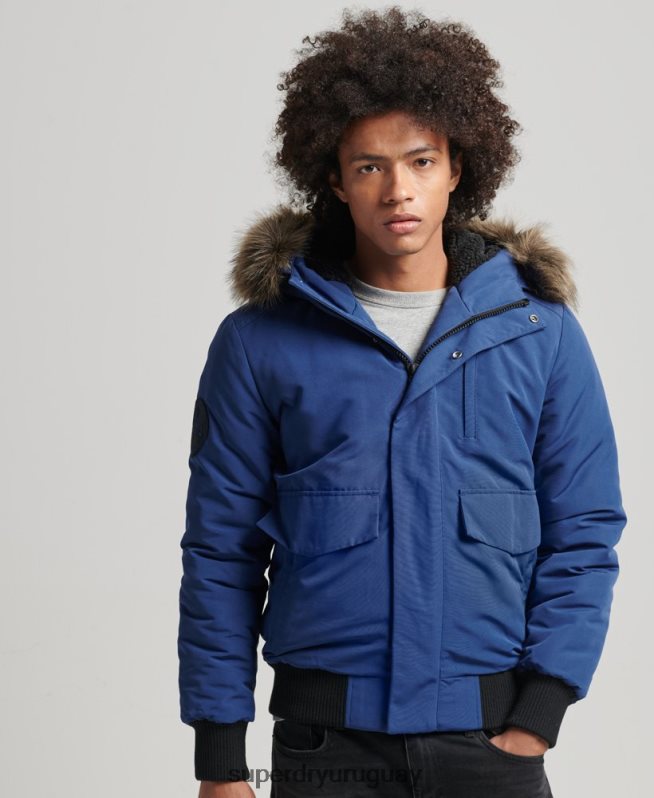 uy Superdry hombres chaqueta bomber everest Armada DT2N8Z4565 ropa